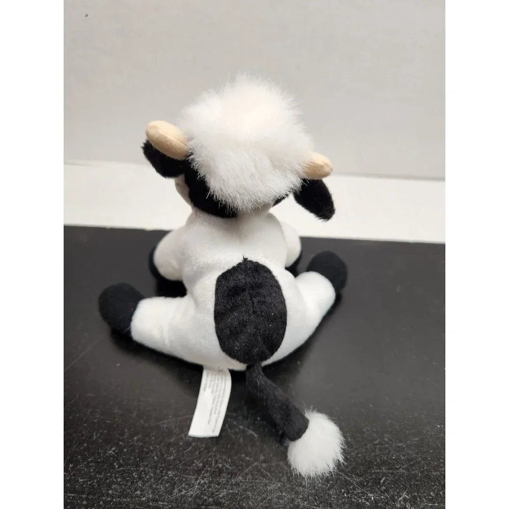 Plush Cow Toy With Embroidered Rutter's Logo